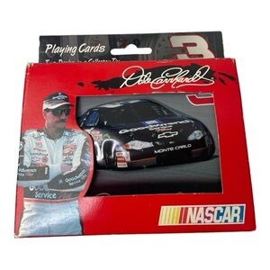 NWT NASCAR Dale Earnhardt #3 Limited Edition Collectible Tin With Playing Cards